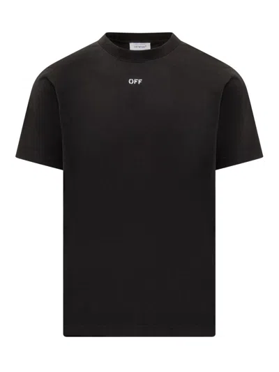 Off-white Off Slim T-shirt In Black