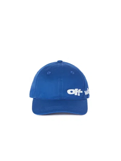 Off-white Off Split Baseball Cap In Blue