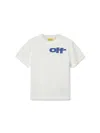 Off-white Off Split Sweatshirt In White