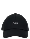 Off-white Woman  Black Cotton Hat