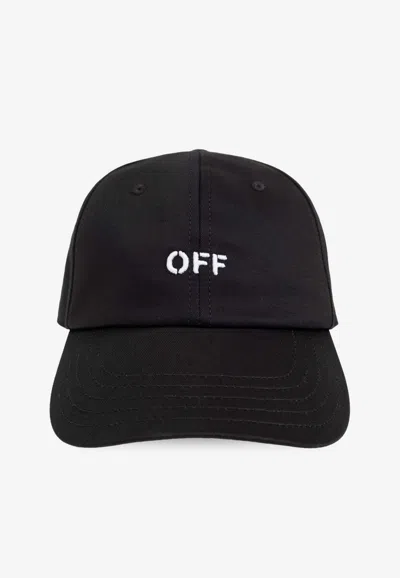 OFF-WHITE OFF STAMP BASEBALL CAP
