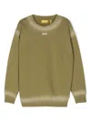 Off-white Off Stamp Cl Sweatshirt In Green