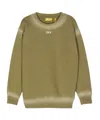 Off-white Off Stamp Cl Sweatshirt In Green