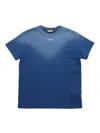 Off-white Off Stamp Cl Tee S/s Bleach Blue - White In Blue