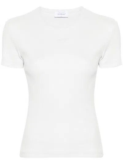 OFF-WHITE OFF STAMP COTTON T-SHIRT