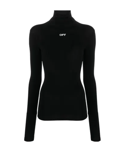 OFF-WHITE OFF-WHITE OFF-STAMP LONG-SLEEVED TOP