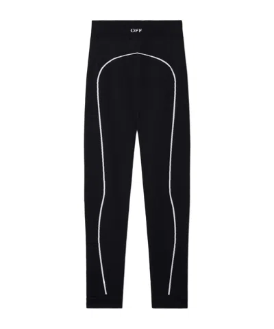 OFF-WHITE OFF-WHITE OFF STAMP SEAMLESS LEGGINGS