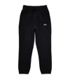 Off-white Off Stamp Plain Sweatpant Black - White In Black