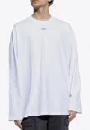 Off-white White Logo Sweatshirt In White
