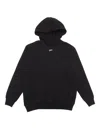 Off-white Off-stamp Cotton Hoodie In Black