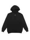 Off-white Off-stamp Cotton Hoodie In Black