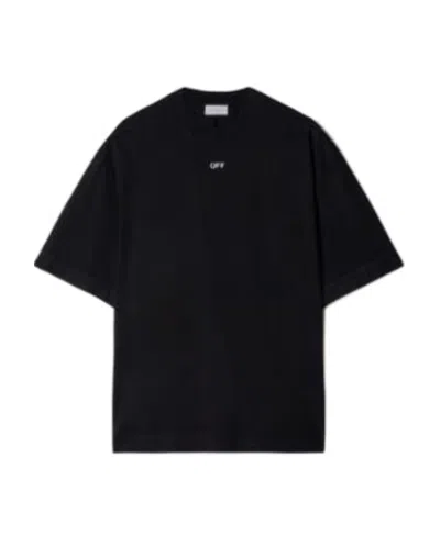 Off-white Graphic Brush Arrow Print T-shirt And Vest In Black