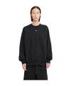 Off-white Logo Printed Crewneck Sweatshirt In Black