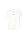 Off-white Off White Off Stamp Rib Basic Tee White Black In White