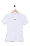 Off-white Off Stamp Rib Basic Tee In White