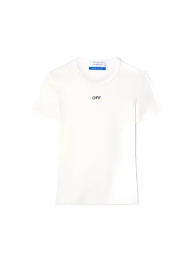 OFF-WHITE OFF STAMP RIB BASIC TEE