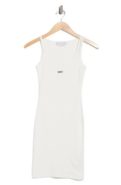 Off-white Off Stamp Rib Tank Dress