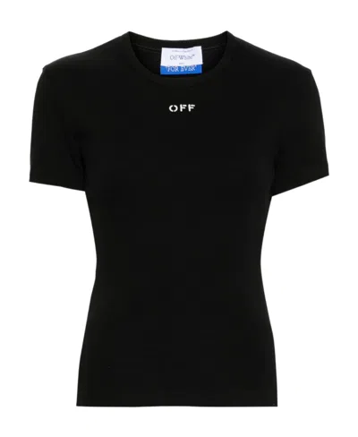 OFF-WHITE OFF-WHITE OFF STAMP CREWNECK T-SHIRT