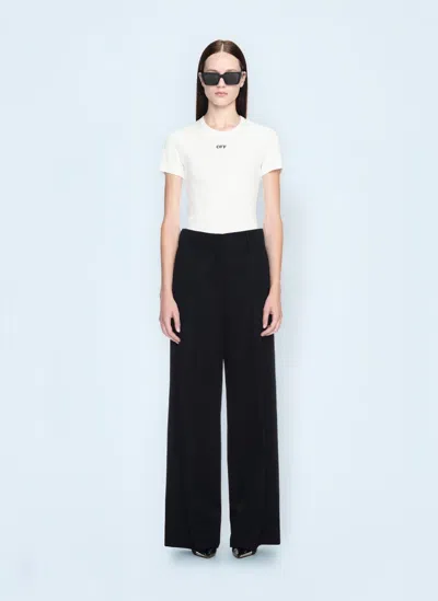 Off-white Off Stamp Ribbed T-shirt