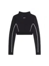 Off-white Off Stamp Seamless Crop Top In Multi