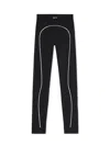 Off-white Off Stamp Seamless Leggings In Black