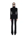 Off-white Off Stamp Second Skin L/s Turtle Neck In Black
