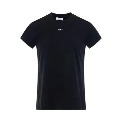 Pre-owned Off-white Off Stamp Shaped Tee 'black/white' | Men's Size S