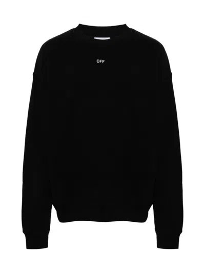 OFF-WHITE OFF STAMP SKATE LOGO SWEATSHIRT
