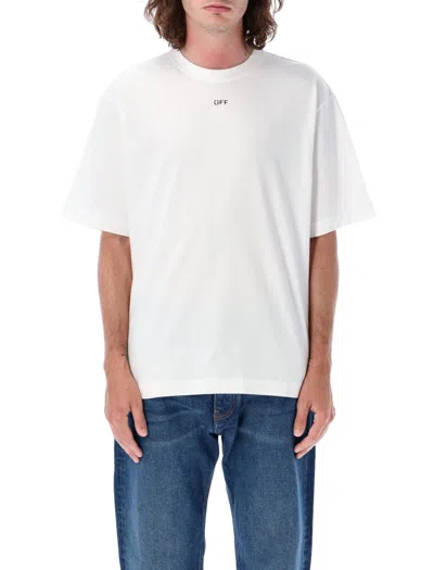 Off-white Off Stamp Skate T-shirt In White