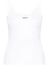 OFF-WHITE OFF-WHITE OFF STAMP STRETCH-COTTON TANK TOP