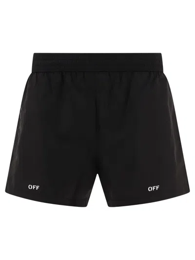 OFF-WHITE OFF-WHITE "OFF STAMP" SWIM SHORTS