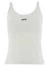 Off-white Off Stamp Top In White