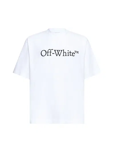 Off-white Off T-shirts And Polos In White