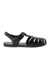 Off-white Off To Sandals In Black
