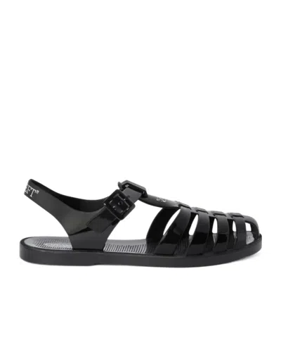OFF-WHITE OFF-WHITE ARROW BUCKLE DETAILED SANDALS