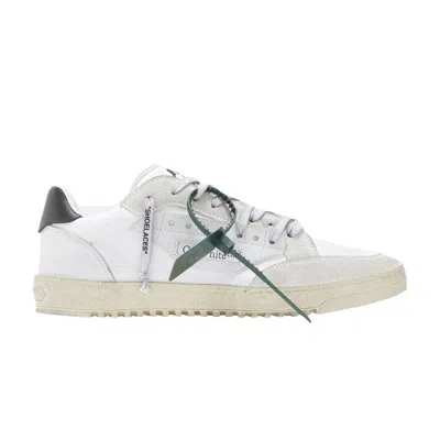 Pre-owned Off-white 5.0 Low 'distressed White' | Men's Size 41