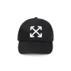 Off-white Arrow Baseball Cap In Black