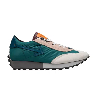 Pre-owned Off-white Arrow 'teal Beige' | Men's Size 43 In Blue