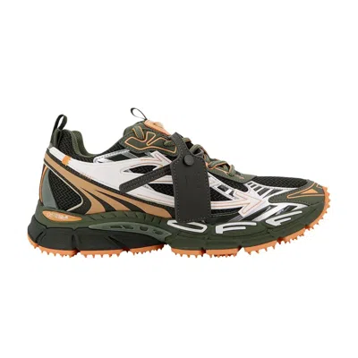 Pre-owned Off-white Be Right Back 'military Green Peach' | Men's Size 41