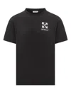 Off-white Black T-shirt With Arrows Logo In Black