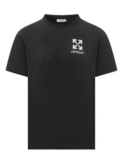 Off-white Black T-shirt With Arrows Logo