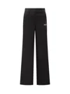 Off-white Black Wide Leg Pants In Black