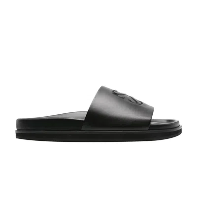 Pre-owned Off-white Cloud Arrow Sliders 'black' | Men's Size 40