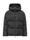 Off-white Diag Arrow Down Jacket Black In Black