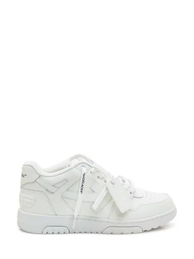 OFF-WHITE OFF-WHITE OFF-WHITE LEATHER OUT OF OFFICE SNEAKERS