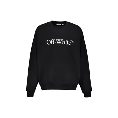 Off-white Off White Off White Logo Sweatshirt In Black