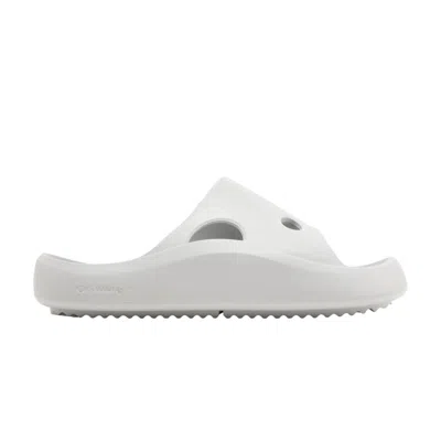 Pre-owned Off-white Meteor Padded Sliders 'light Grey' | Men's Size 43