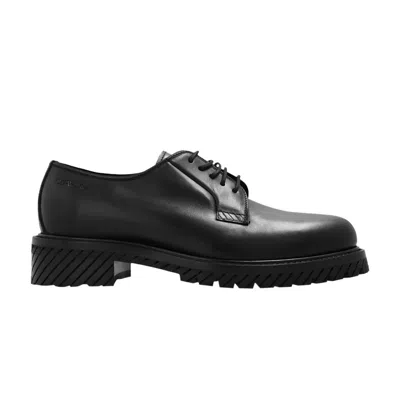 Pre-owned Off-white Military Derby 'black' | Men's Size 45