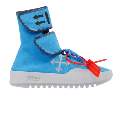 Pre-owned Off-white Moto Wrap 'blue' | Men's Size 42.5