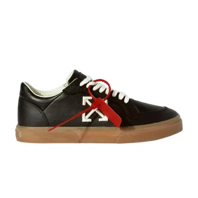 Pre-owned Off-white New Low Vulcanized 'black Ivory' | Men's Size 42